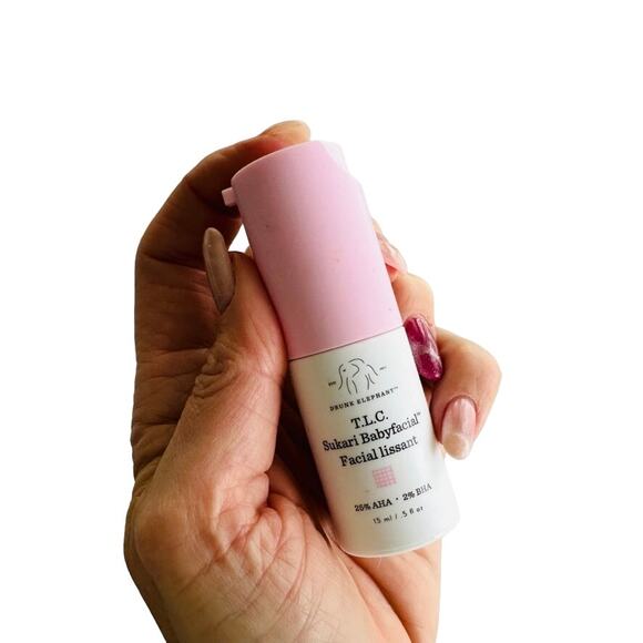 Drunk Elephant T.L.C. Sukori Babyfacial Travel Size NEW Mini 15ml - Picture 1 of 3